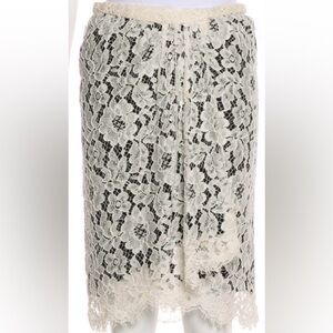 MOSCHINO lace skirt
